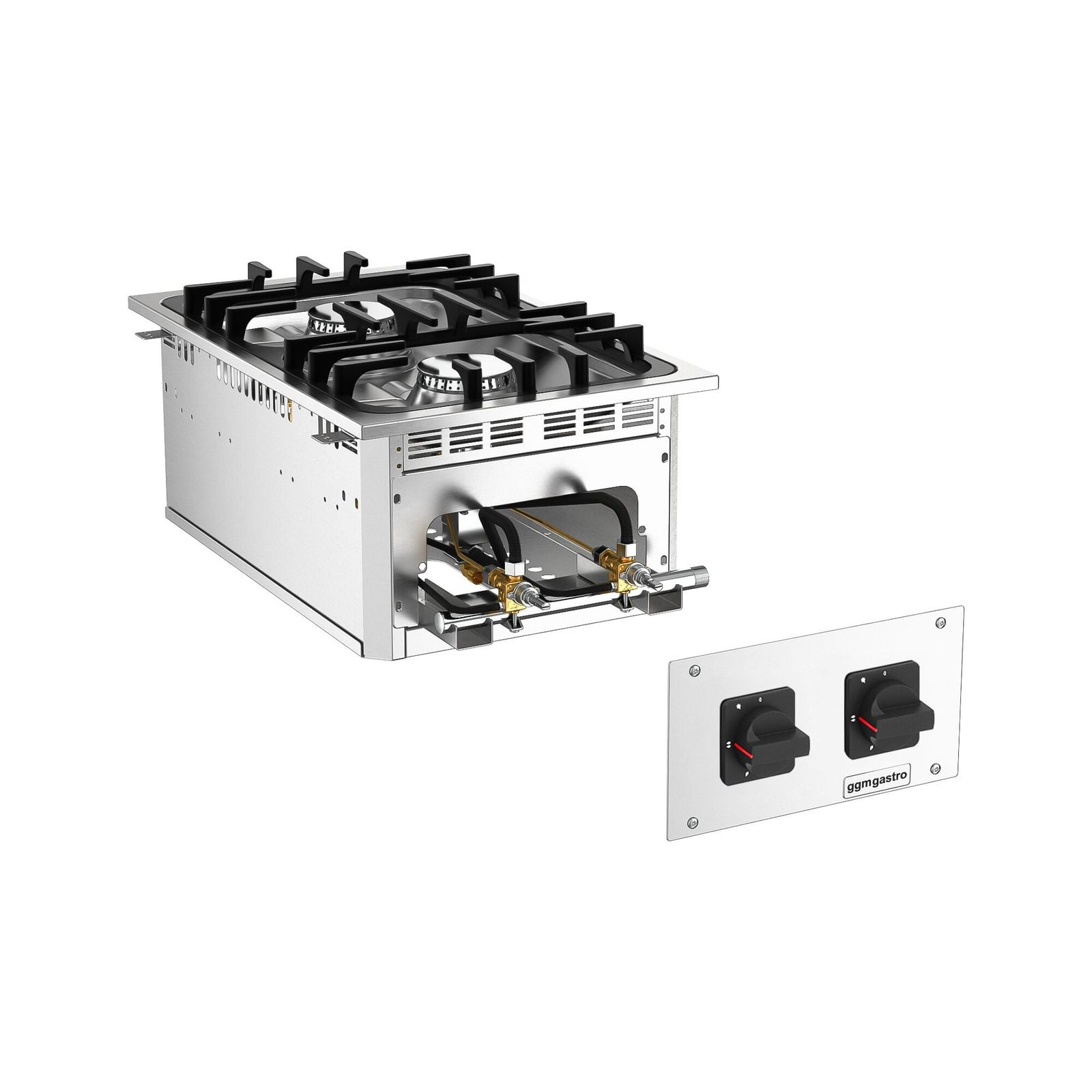 Aragaz de încastrat – 15 kW – 2 arzătoare