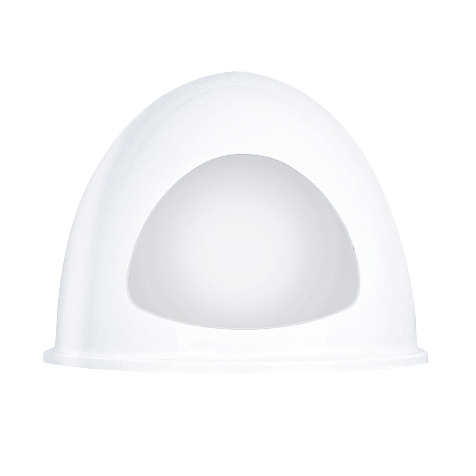 Capac din plexiglas pentru fierbător de ouă - alb mat