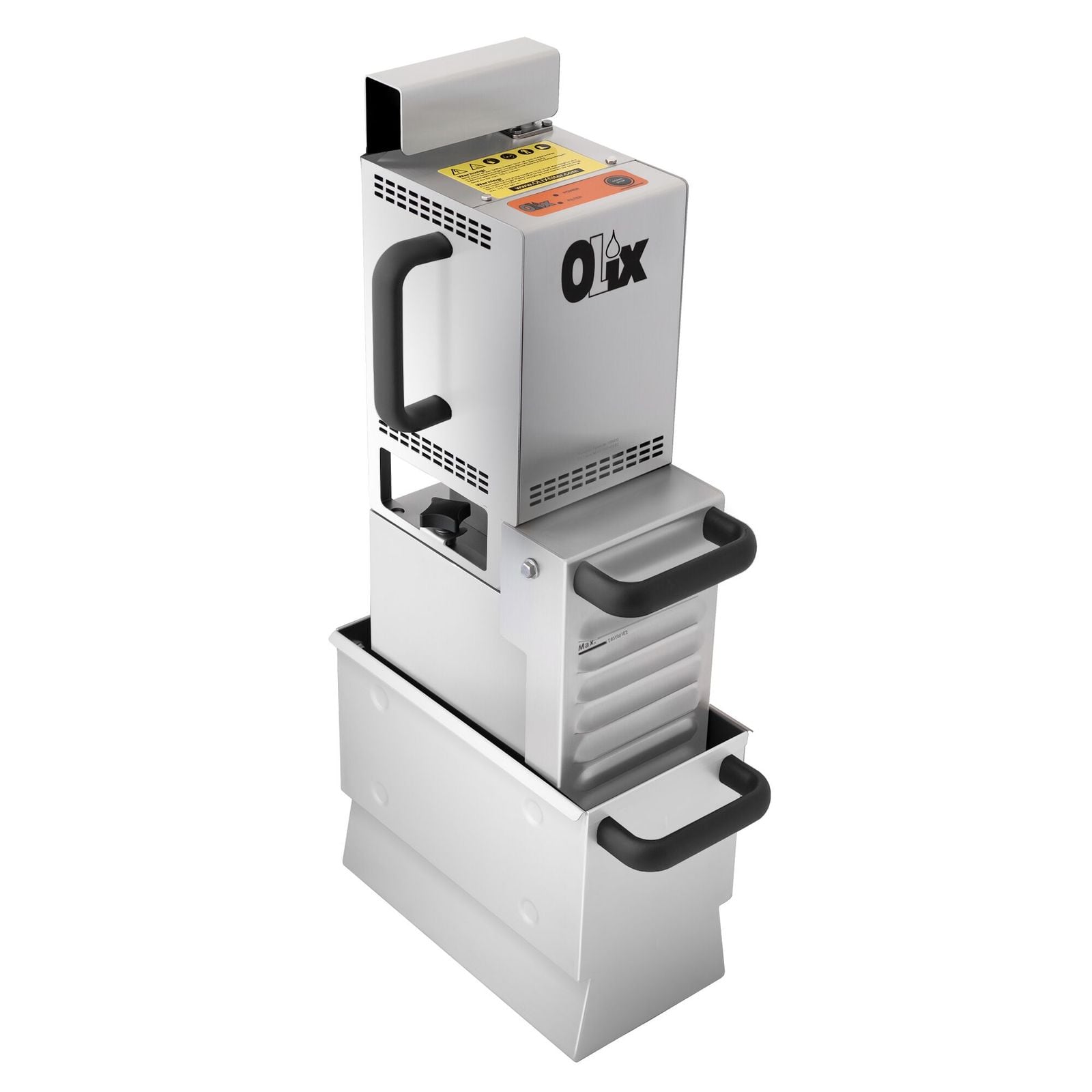 OLIX | L Filtru portabil pentru ulei de prăjit - 100 litri/minut - pentru friteuze de la 20 litri