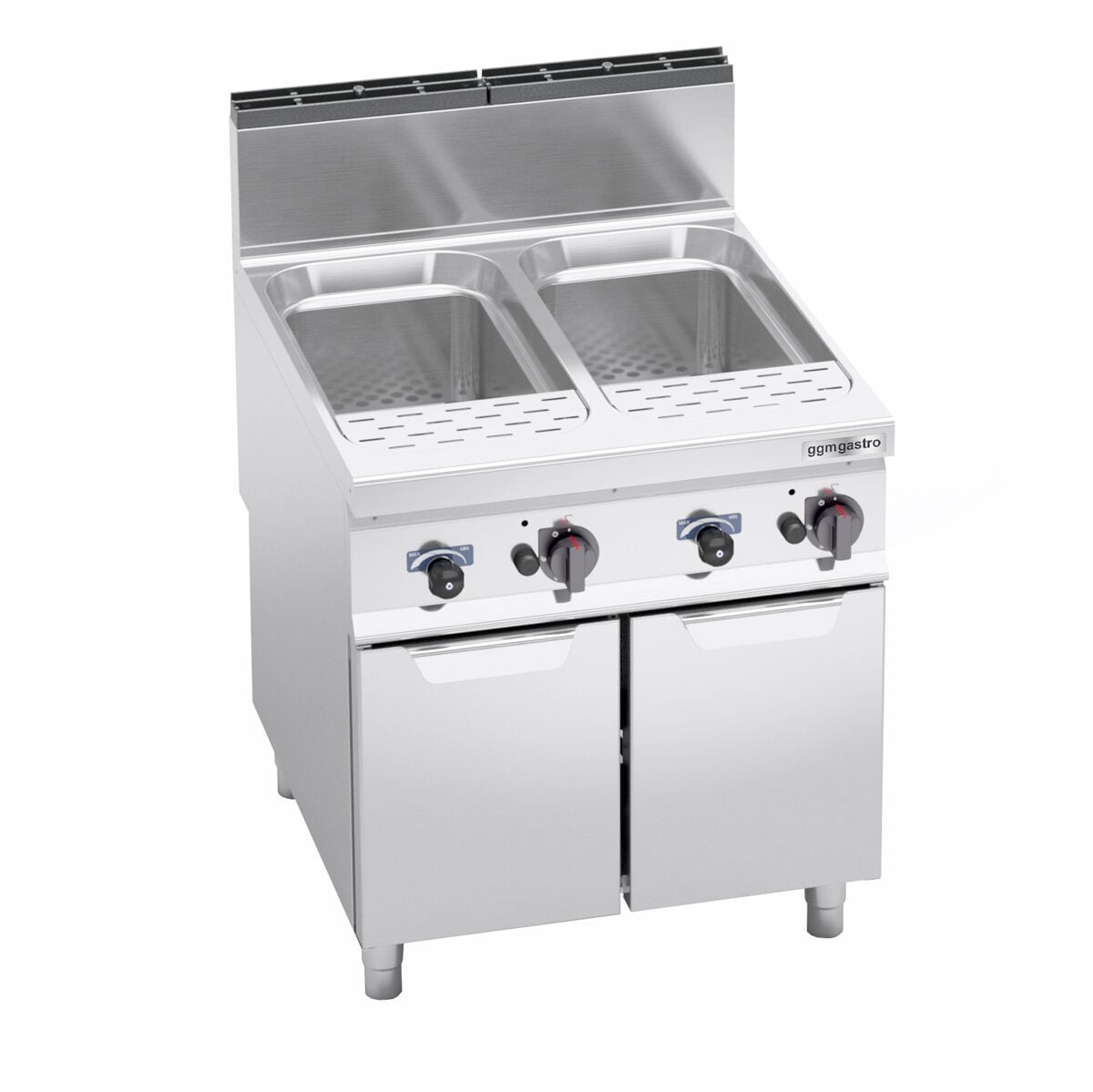 Fierbător de paste profesional pe gaz – 80 litri – 24 kW