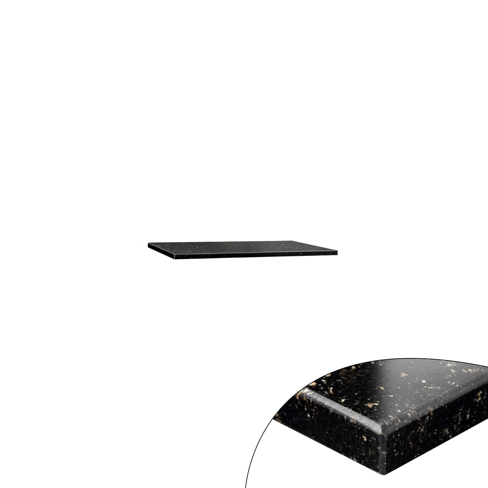 Blat de granit - 600 x 700 mm - Star Galaxy