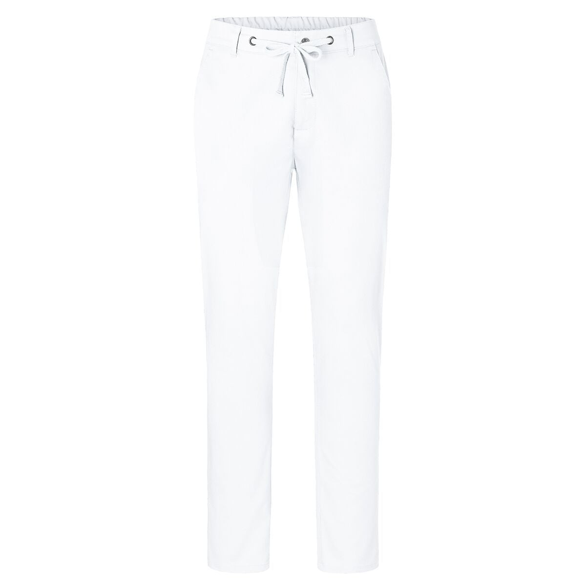 Karlowsky Chino Modern Stretch - pantaloni pentru bărbați - culoarea alb - mărime: 46