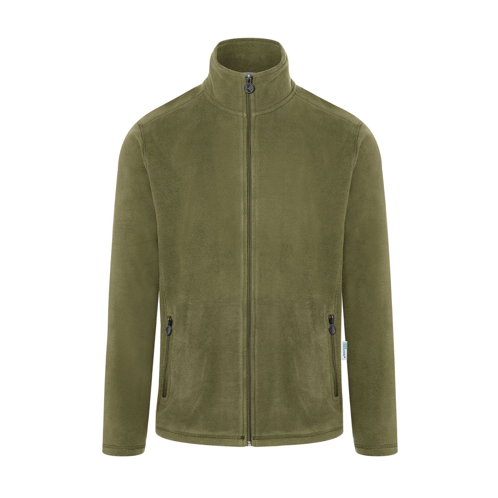 KARLOWSKY | Mens Workwear Fleece Jacket Warm-Up - Moss Green - Mărimea: M