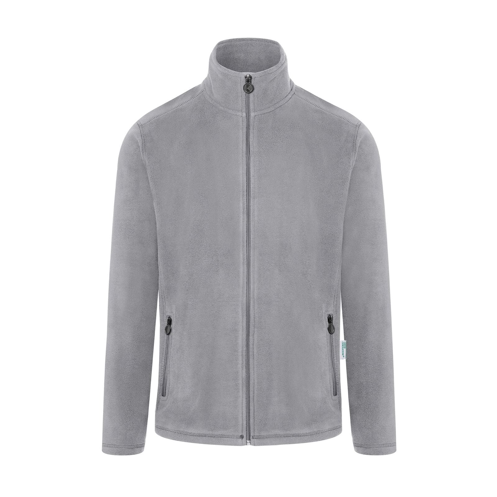 KARLOWSKY | Jachetă de lucru pentru bărbați, din fleece, pentru încălzire - Platinum Grey - Mărimea: 4XL