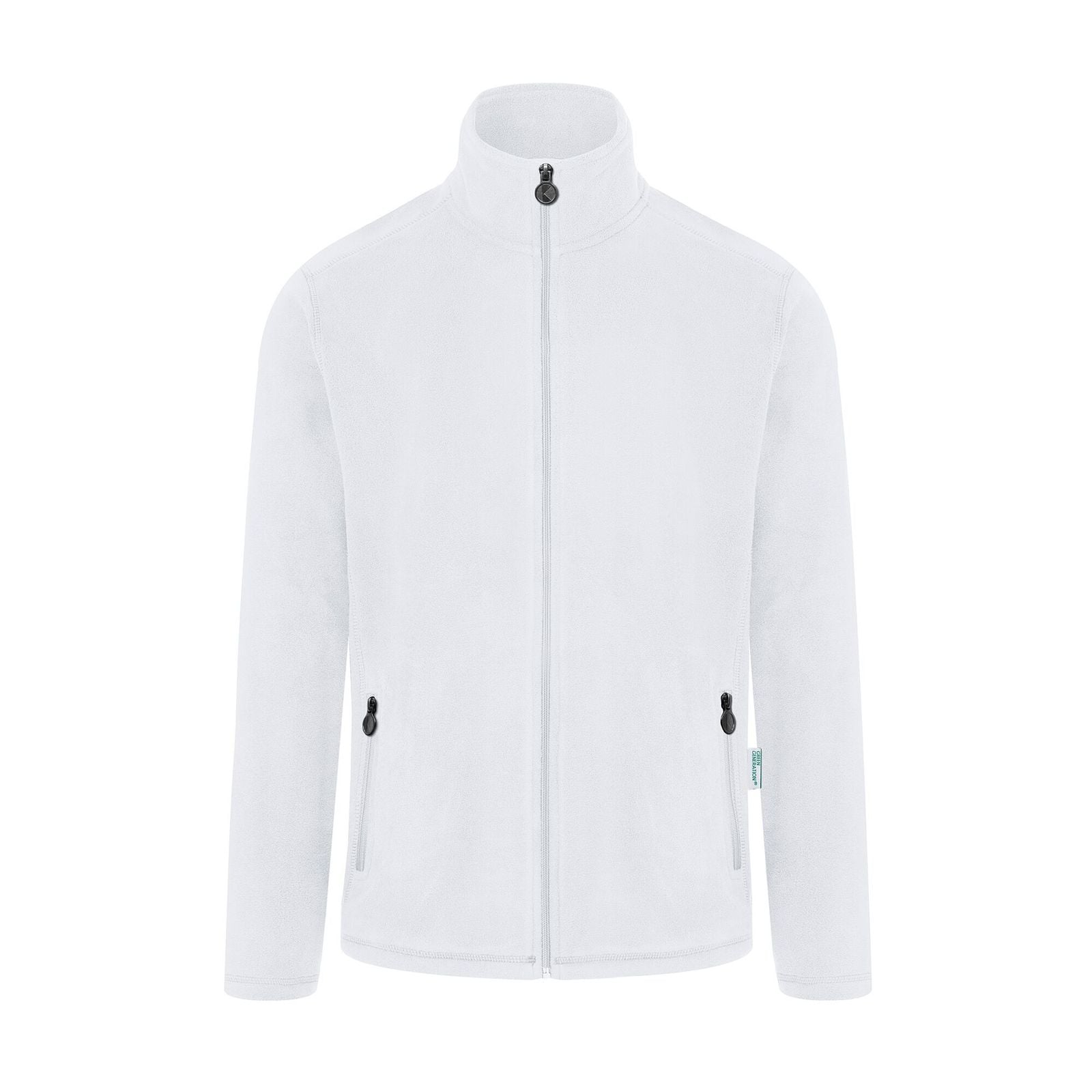 KARLOWSKY | Mens Workwear Fleece Jacket Warm-Up pentru bărbați - Alb - Mărimea: S