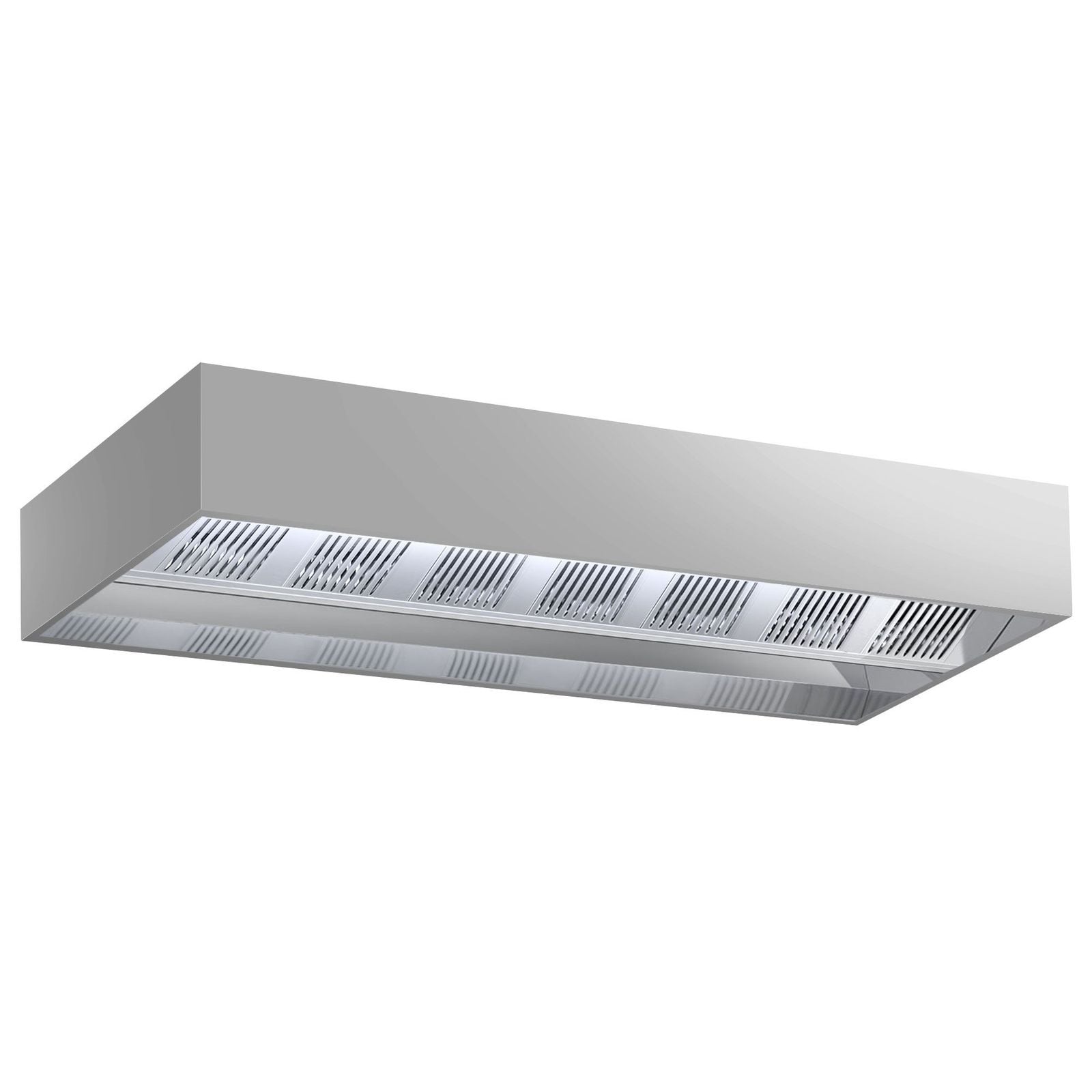 Hota de tavan cu inducție - 4000 mm - fără motor - cu filtru