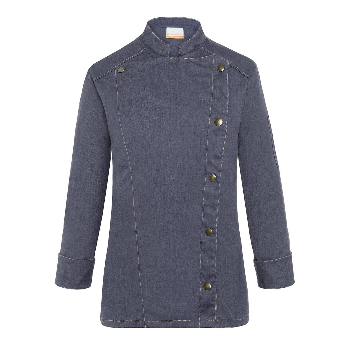 Karlowsky Jeans-Style - Jachetă de Bucătar pentru damă - negru vintage - mărime: 44