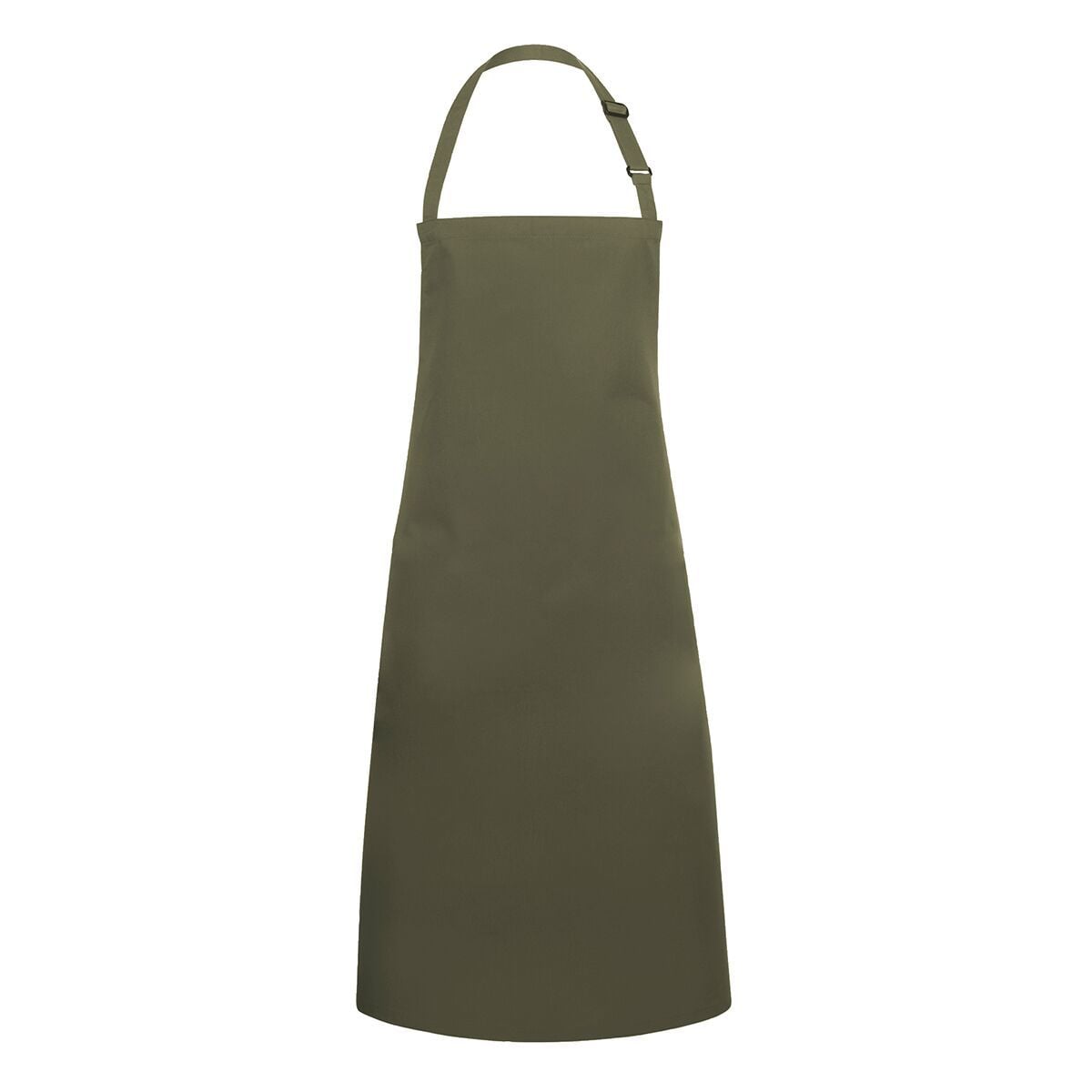Karlowsky Basic - șorț cu bavete - verde oliv