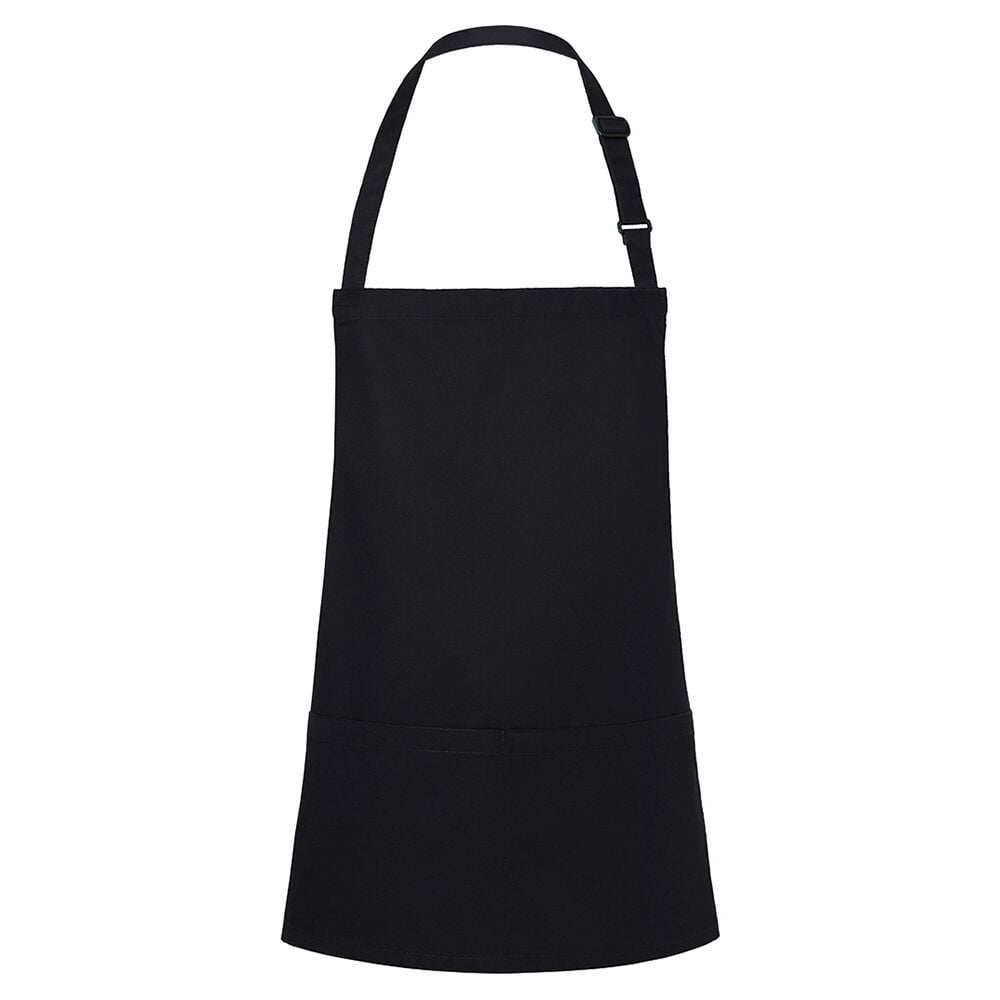 Karlowsky Basic - șorț scurt cu bavete - negru