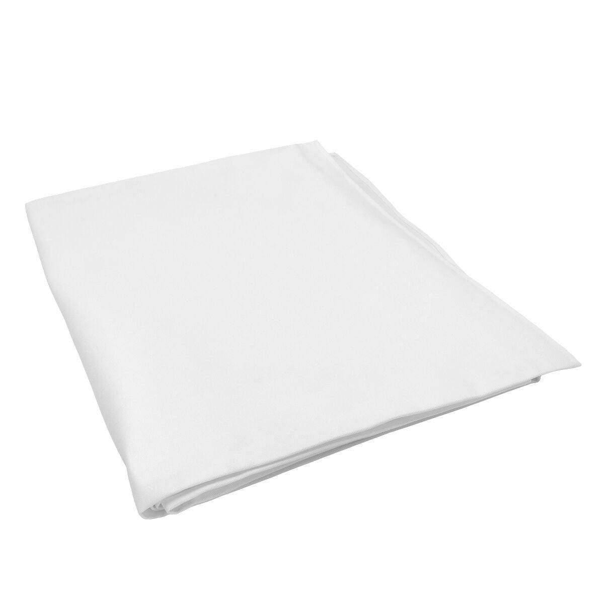 (30 bucăți) Față de masă din damasc Tessin Atlas - 130 x 190 cm - Alb