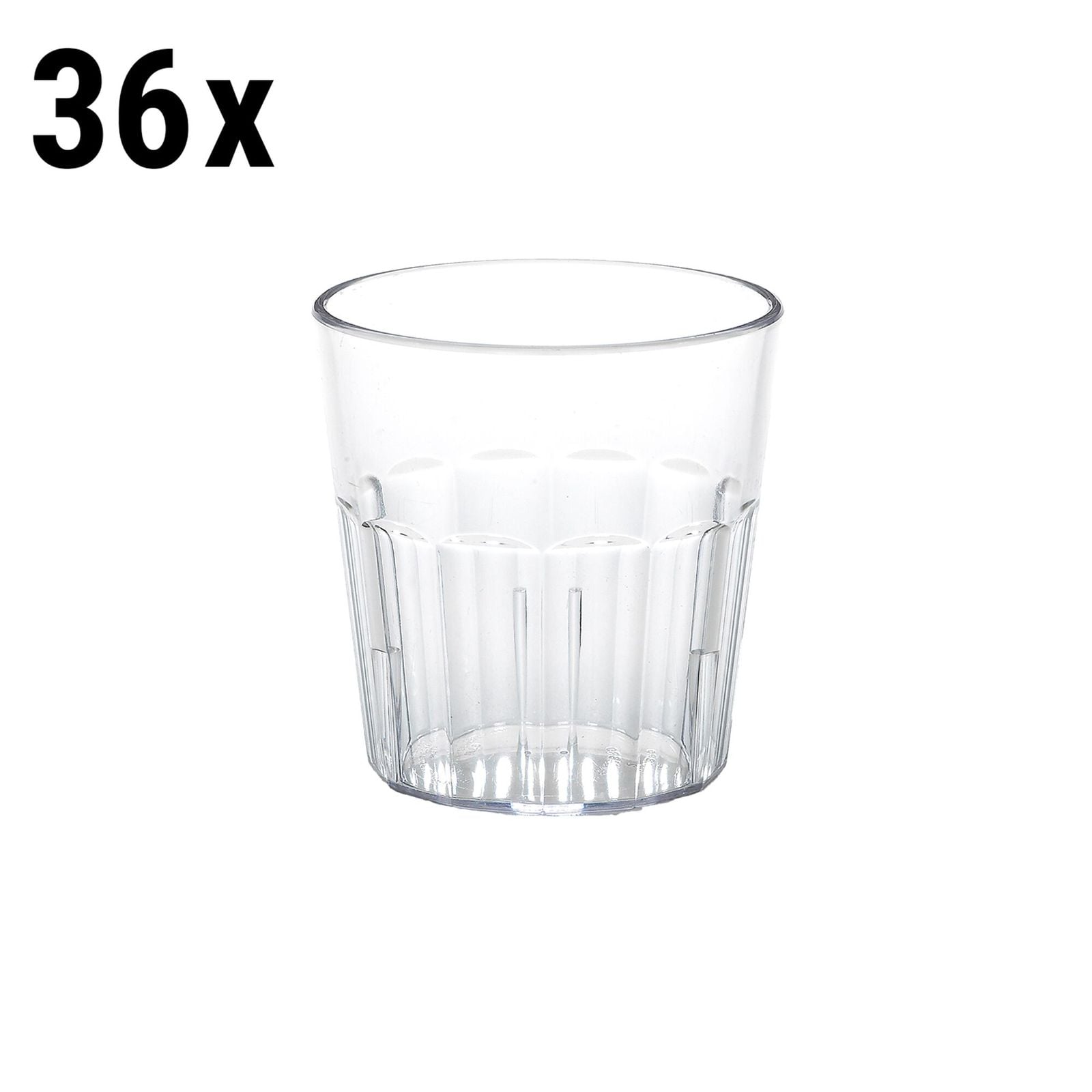 (36 bucăți) CAMBRO | NEWPORT - Pahar de băut - 275 ml - BPA-Free - Transparent