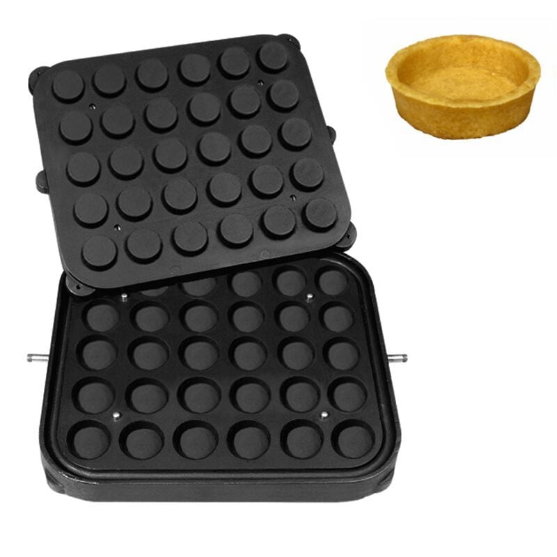 Plăci pentru mașina de tartelete TMPIC – Formă: rotundă 30x – Ø 50 mm
