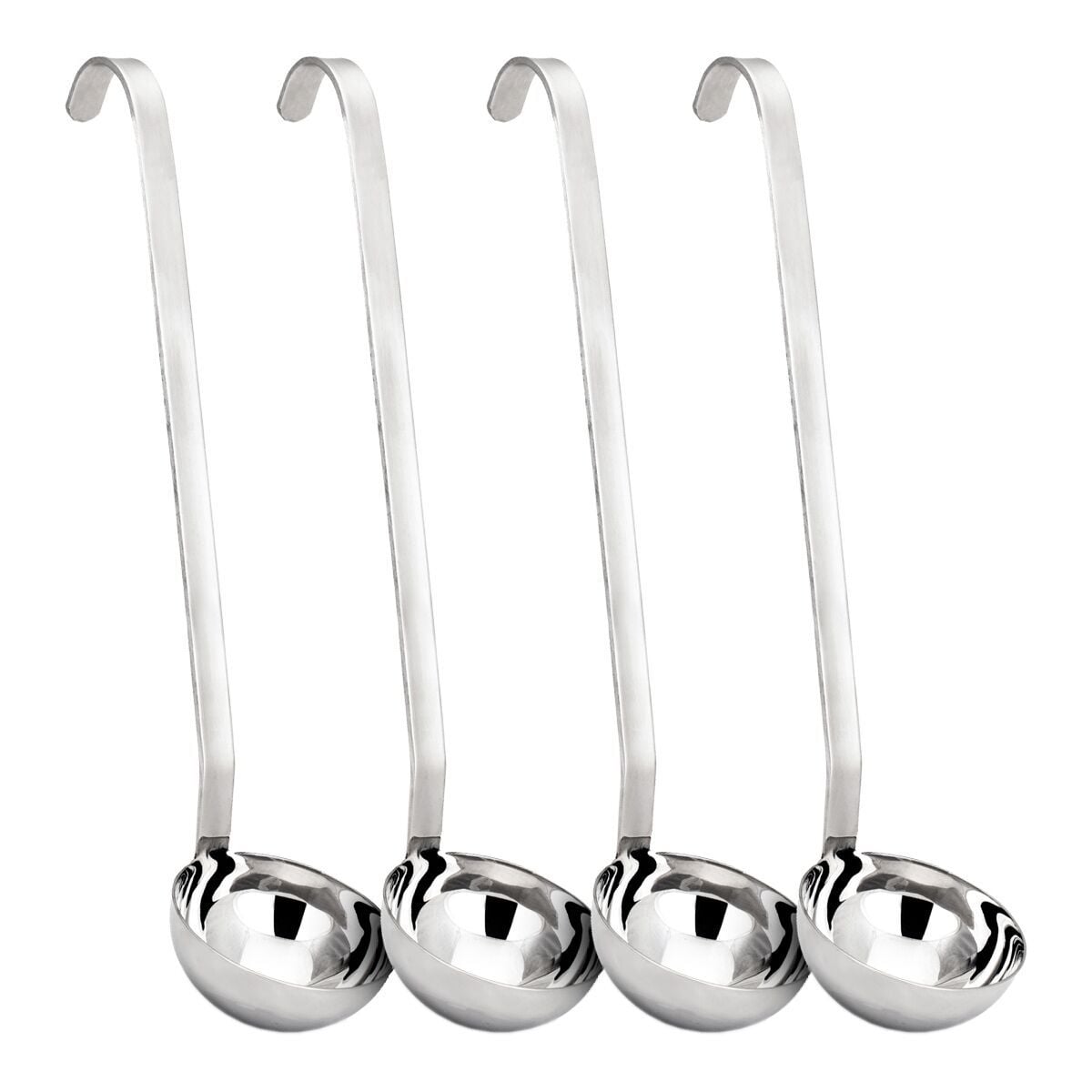 (4 buc) Polonic - Ø 120 mm - Lungime: 400 mm - oțel inoxidabil