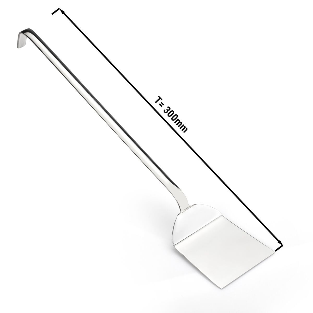 (4 bucăți) Spatule de servire – adânci – 100 x 120 mm – Lungime: 300 mm