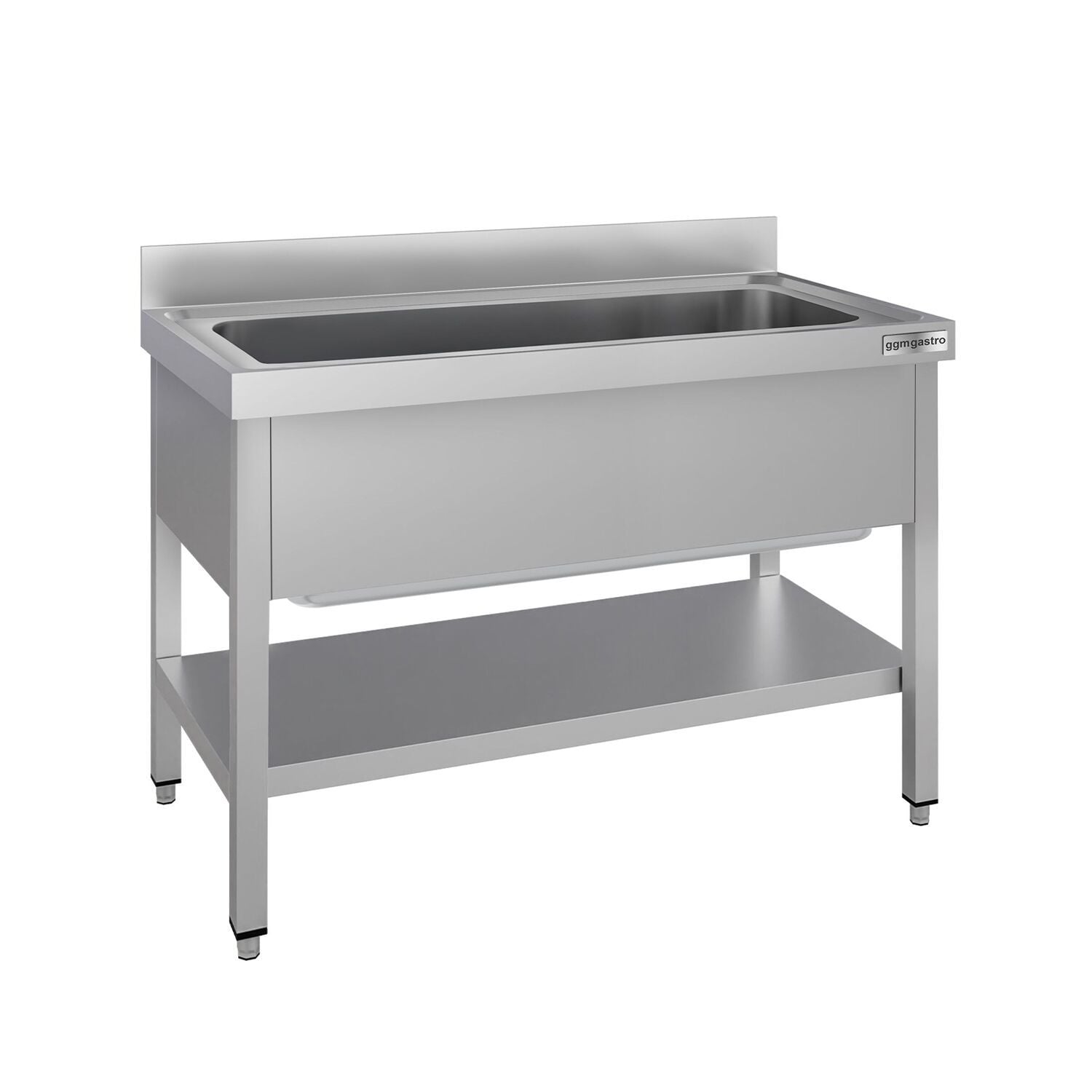Chiuvetă pentru spălat vase ECO – 1200 x 600 mm – cu fund și 1 cuvă