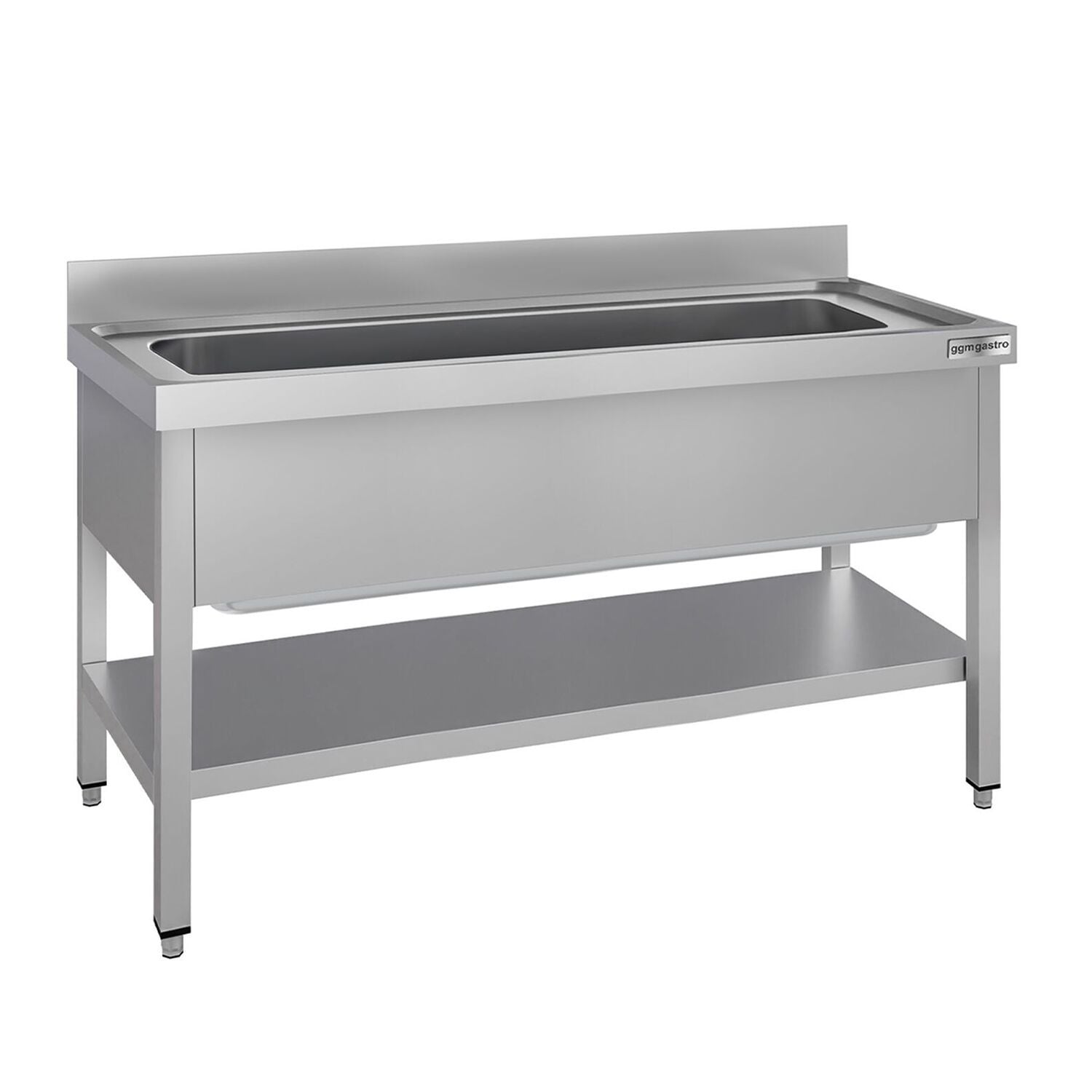Chiuvetă pentru spălat vase ECO – 1400 x 700 mm – cu poliță și 1 cuvă