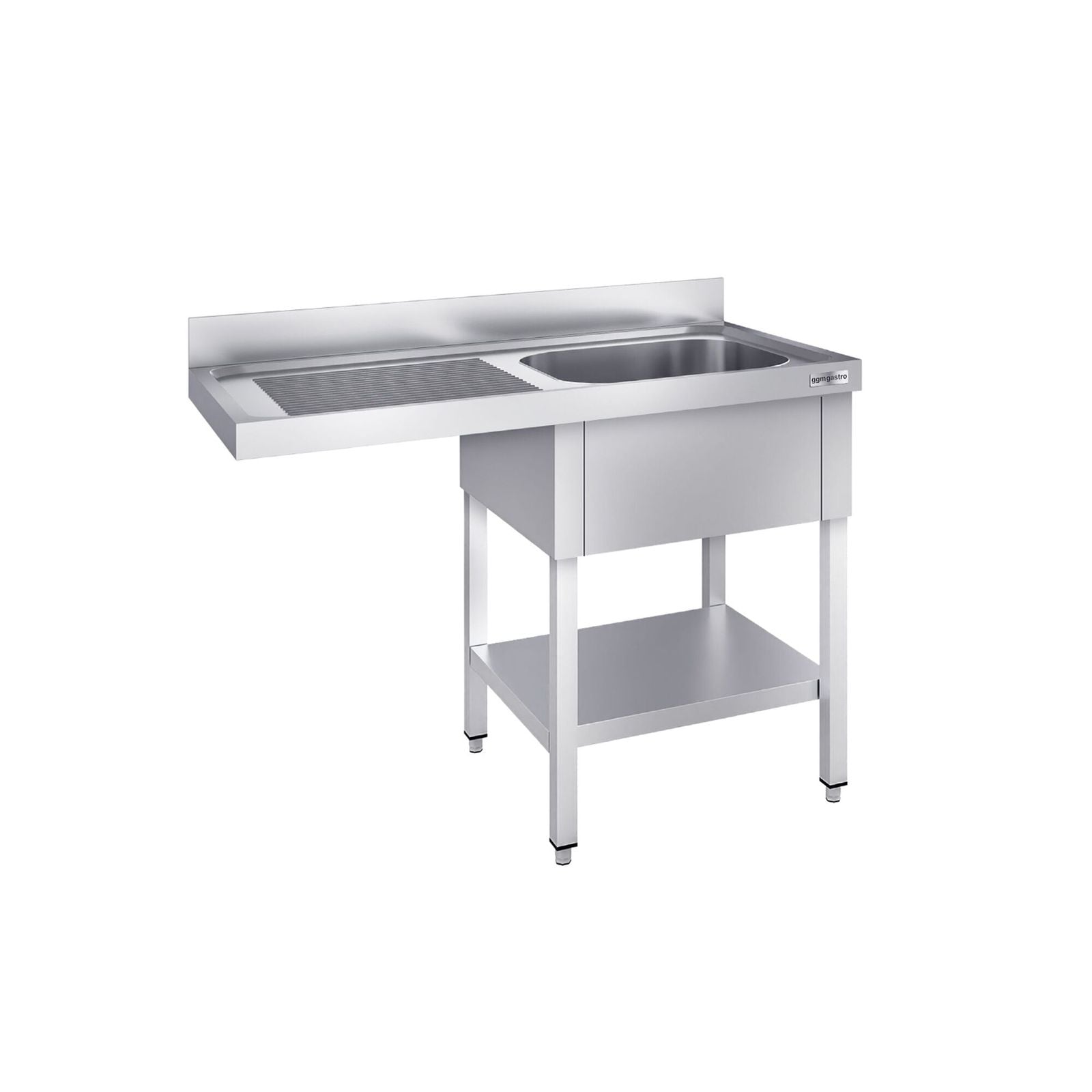 Chiuvetă pentru mașină de spălat vase - 1200x700 mm - cu 1 cuvă dreapta