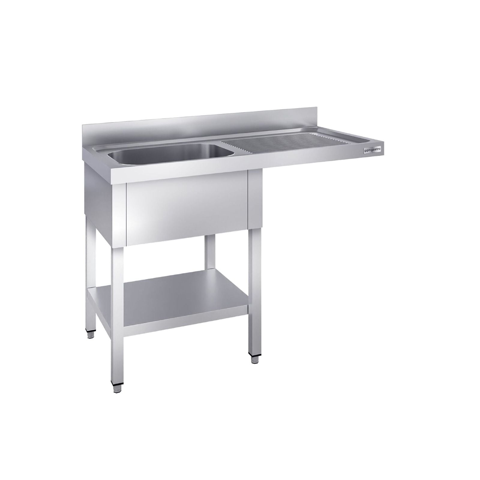Chiuvetă pentru mașină de spălat vase PREMIUM - 1400x700 mm - cu 1 cuvă stânga