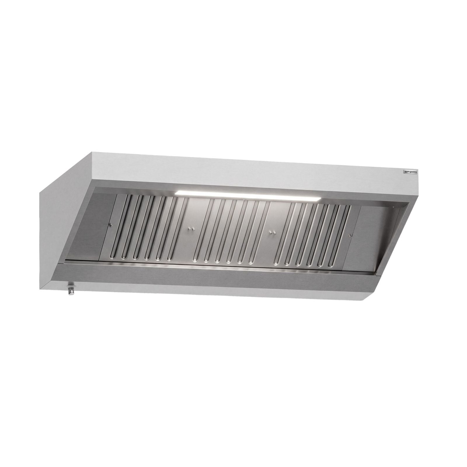 Hotă de perete fără motor - Lungime 1600 mm - adâncime 900 mm - filtre labirint și iluminare LED