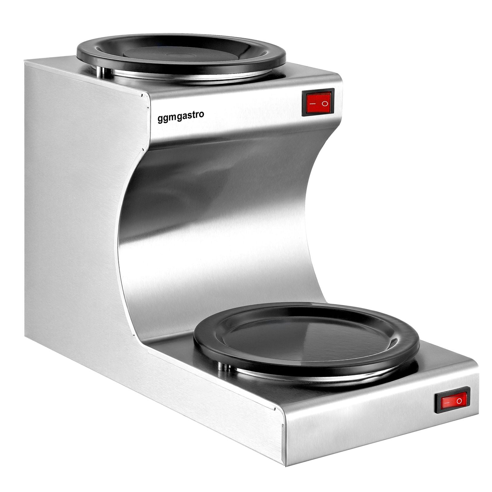 Placă de menținere a căldurii – 160 W – pentru 2 ceainice sau cafetiere cu diametrul de 174 mm fiecare