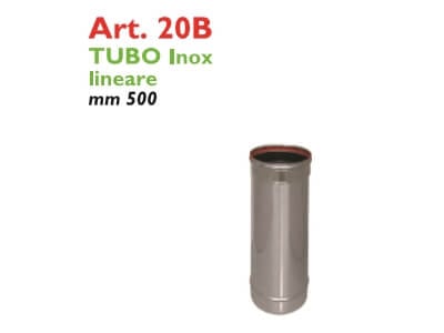 Tub Inox Liniar Monoparete AISI 316L L=500mm PTL Italia
