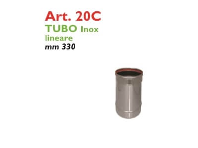 Tub Inox Liniar Monoparete AISI 316L L=250mm PTL Italia
