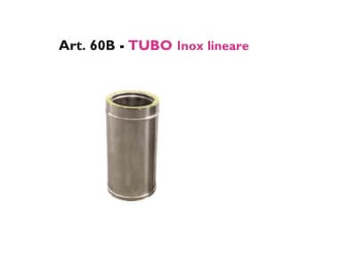 Tub Dublu Perete Coibentat Turbo Line Inox AISI 316L L=500mm PTL Italia