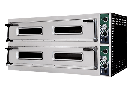 Cuptor Pizza Electric Triplu Hostek SMALL NEVO 3/50 GLASS & LIGHT (6 Termostate)