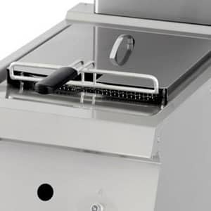 Heavy Duty Deep Fryer - 1 x 12L - Single Unit - 70cm Deep - with Drain Tap - Gas — 3