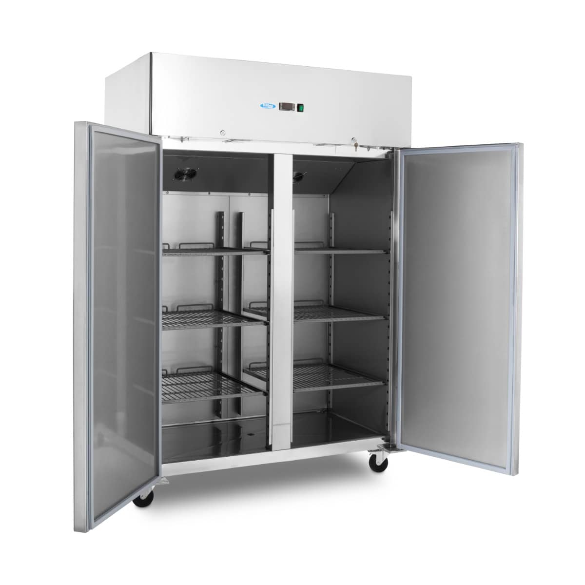 Freezer - 800L - 6 Adjustable Shelves - on Wheels - incl Shelves — 5