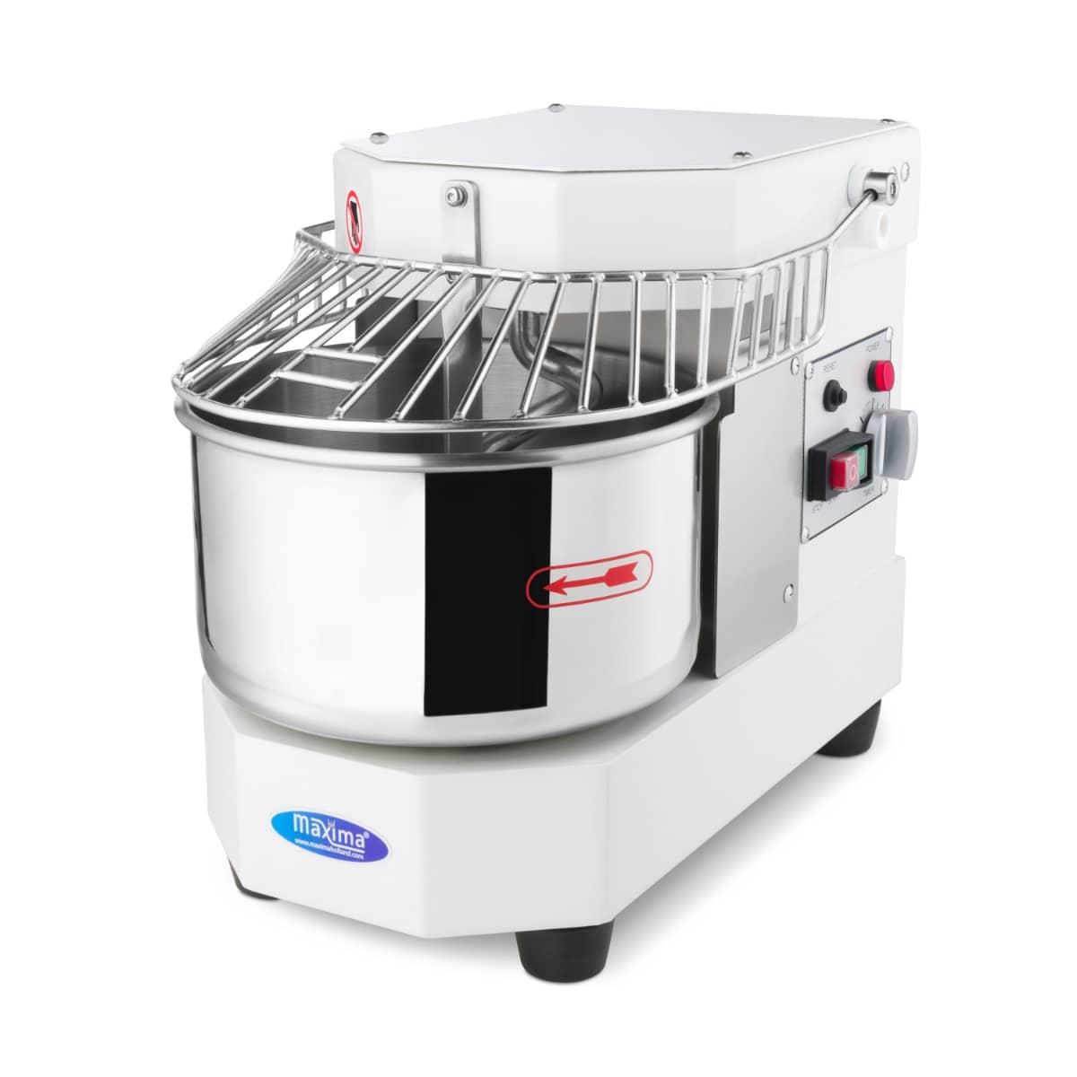 Dough Mixer - 8L - 4,5kg Dough - White — 7