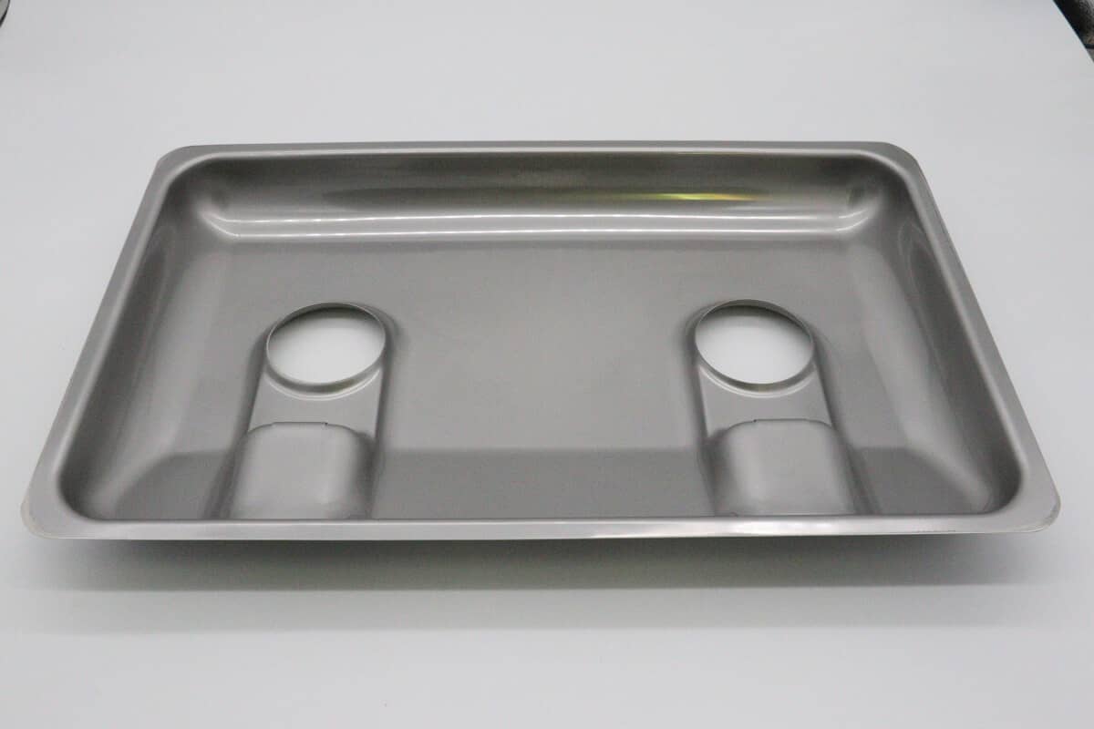 M700 GAS COOKER 80X70 - S/S Burner Base With Pilot Opening — 2