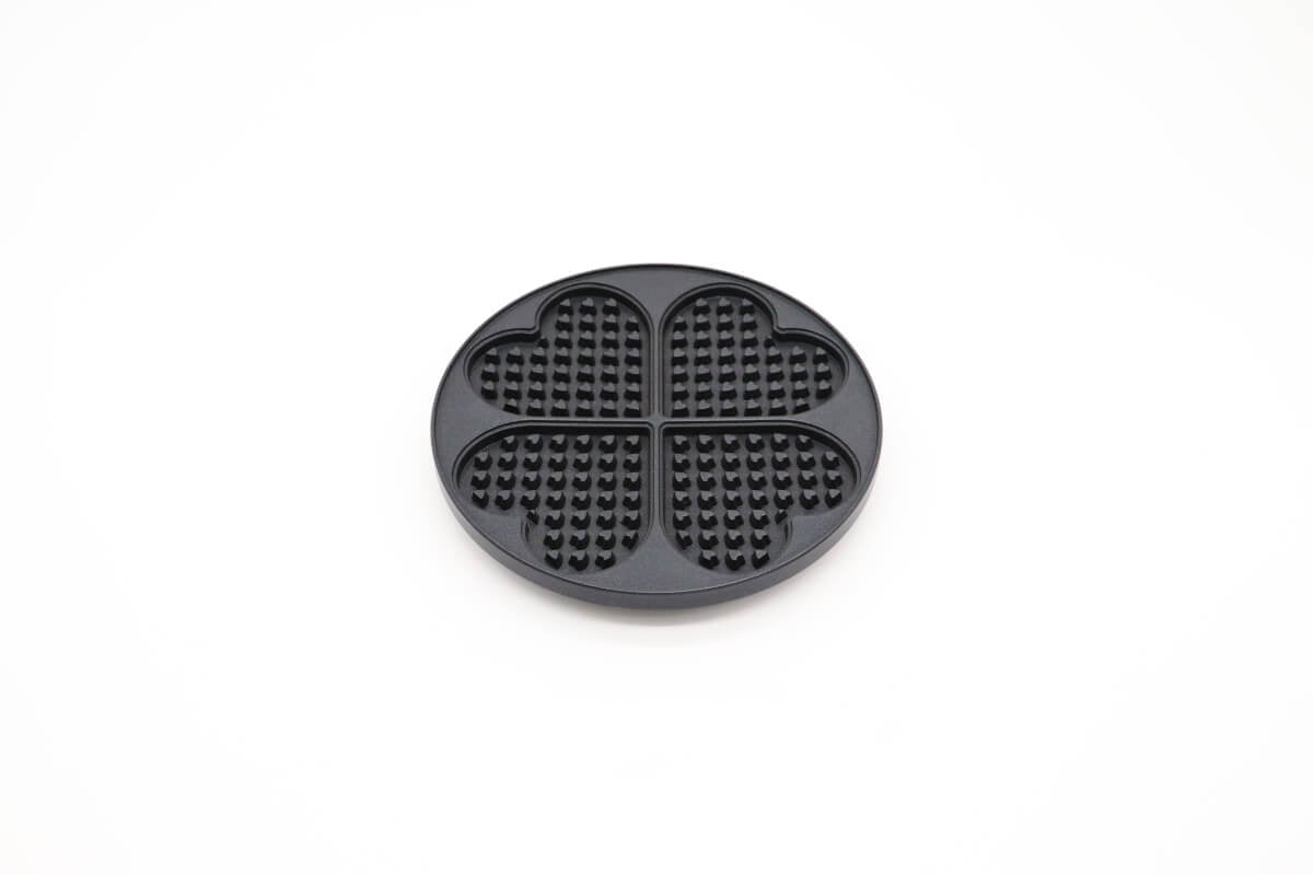 WAFFLE MAKER HEART - Lower Hot Plate #8