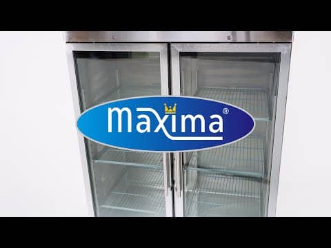 Fridge - 1200L - 6 Adjustable Shelves (2/1GN) - Stainless Steel - with Glass Door — 13