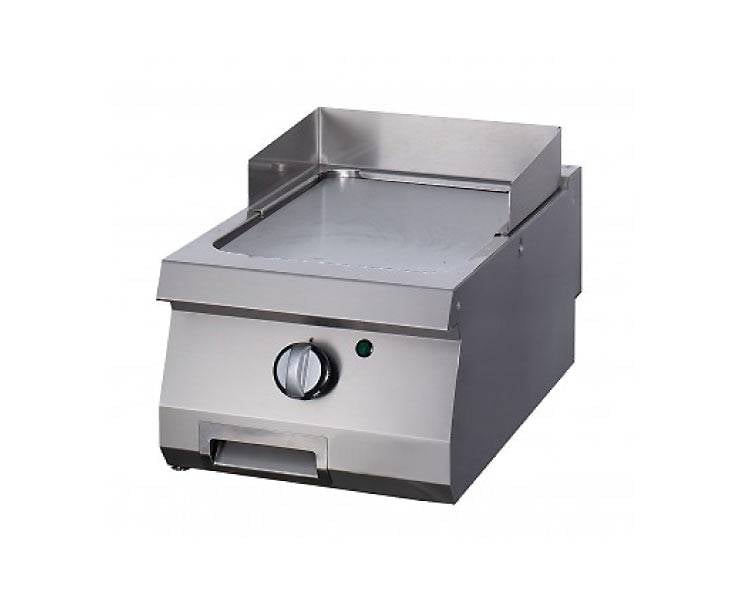 Heavy Duty Griddle - Smooth Chrome - Single Unit - 70cm Deep - Gas