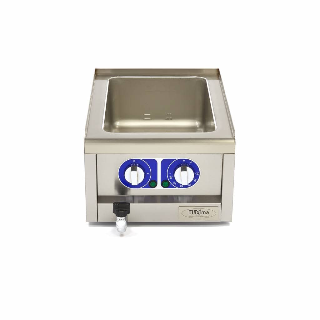 Bain Marie - Single Unit - 60cm - with Drain Tap - Electric — 2