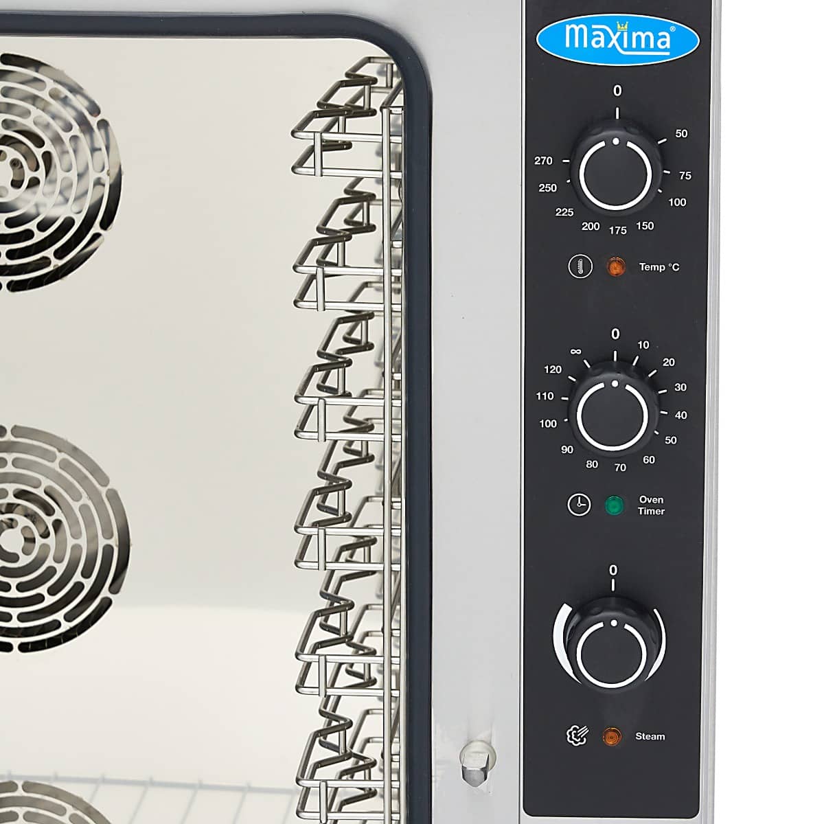 Combi Steam Oven - Fits 10 Trays (1/1 GN / 60 x 40cm) - Analogue - 400V — 9