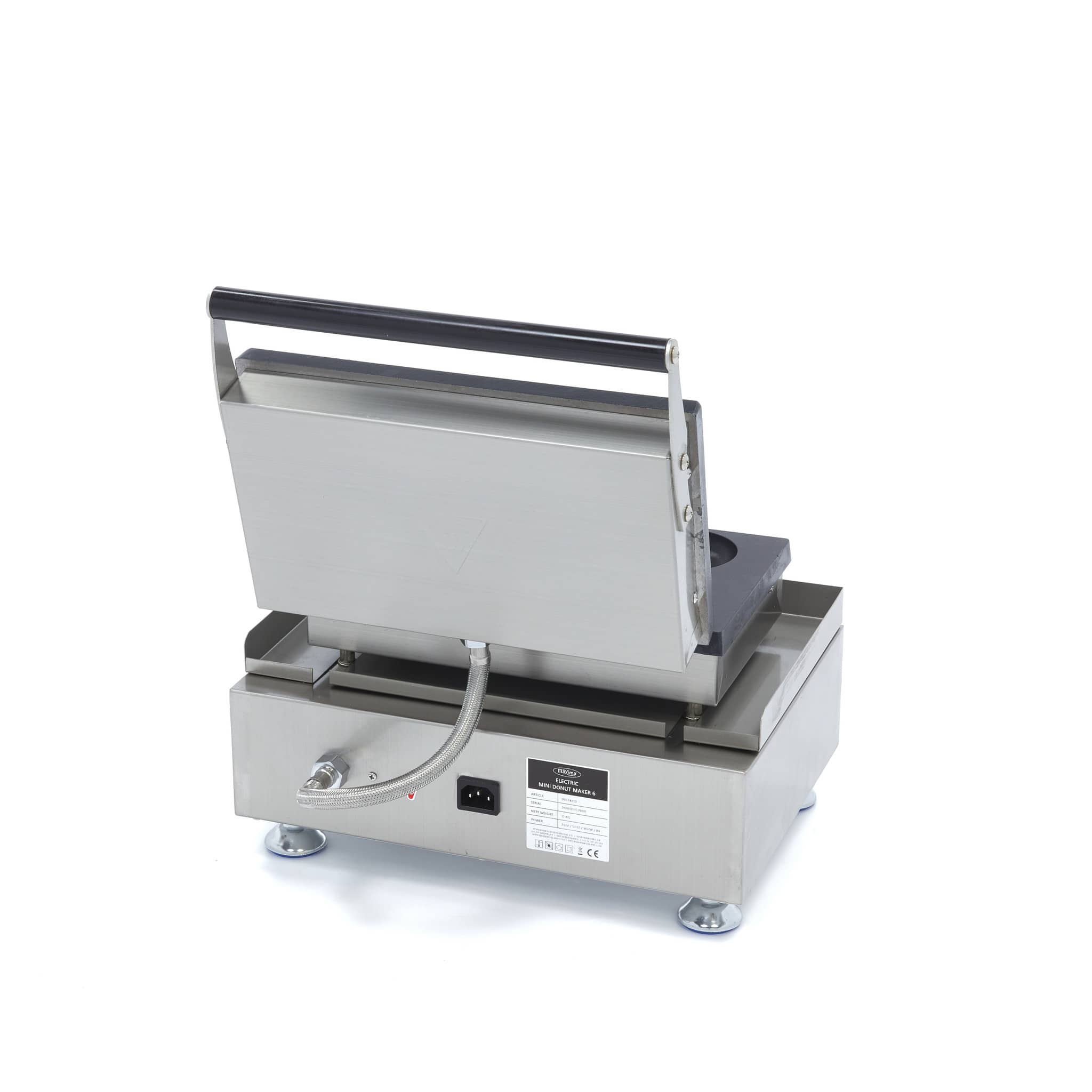 Donut Maker - 6 Donuts - Ø8cm - with Built-in Timer — 4