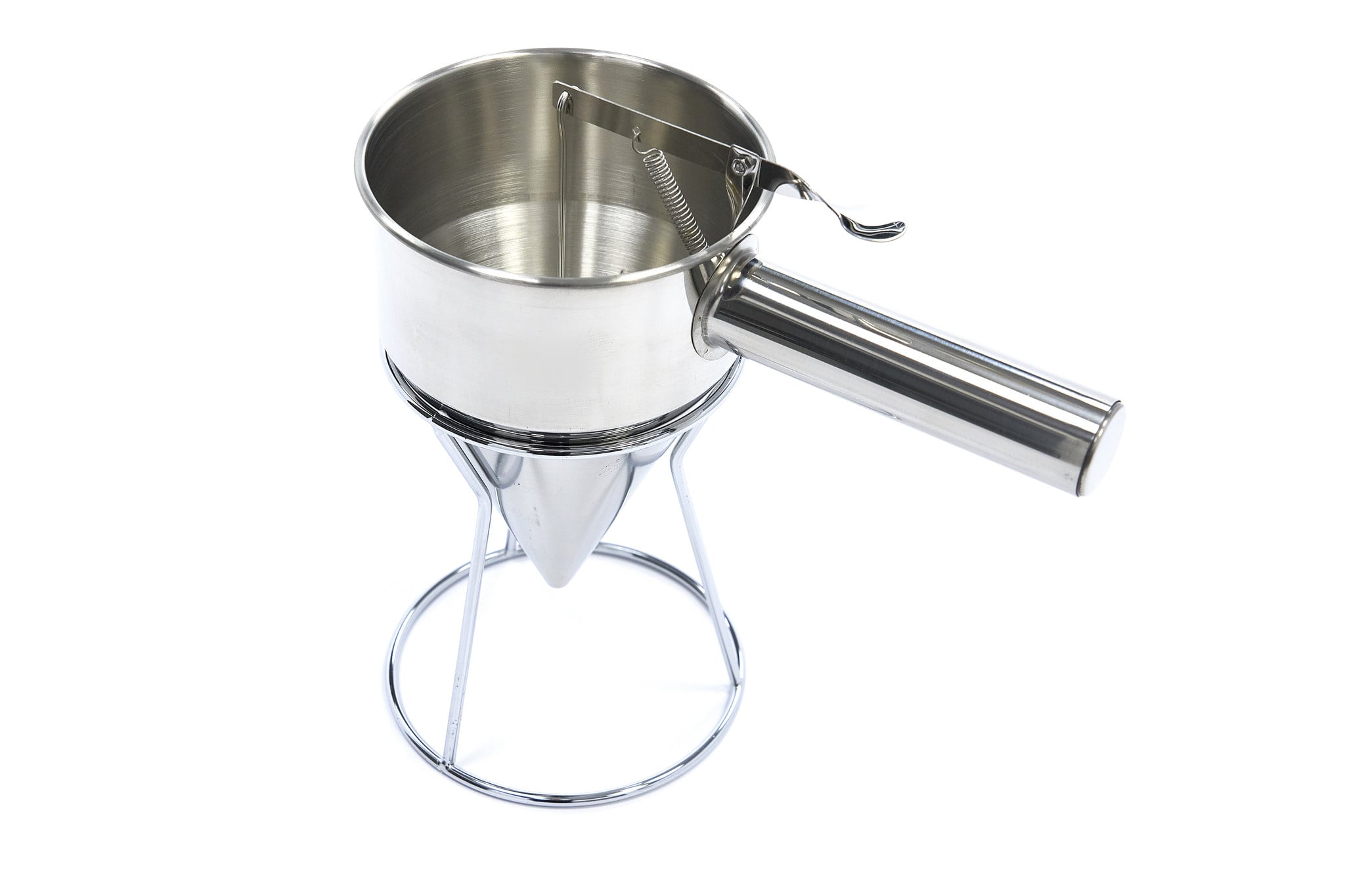 Batter Dispenser - 1,3L - Stainless Steel - incl Dosing Button