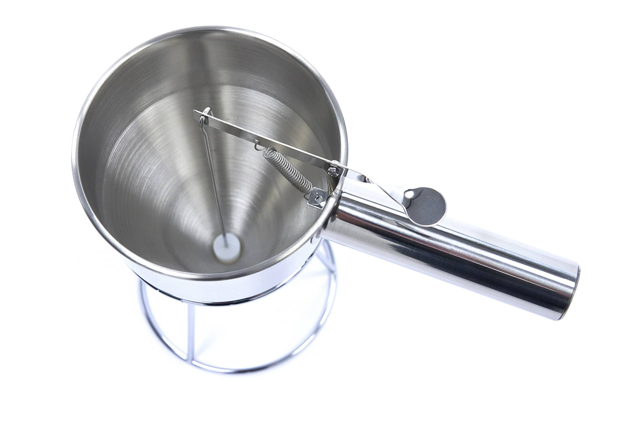Batter Dispenser - 1,3L - Stainless Steel - incl Dosing Button — 3