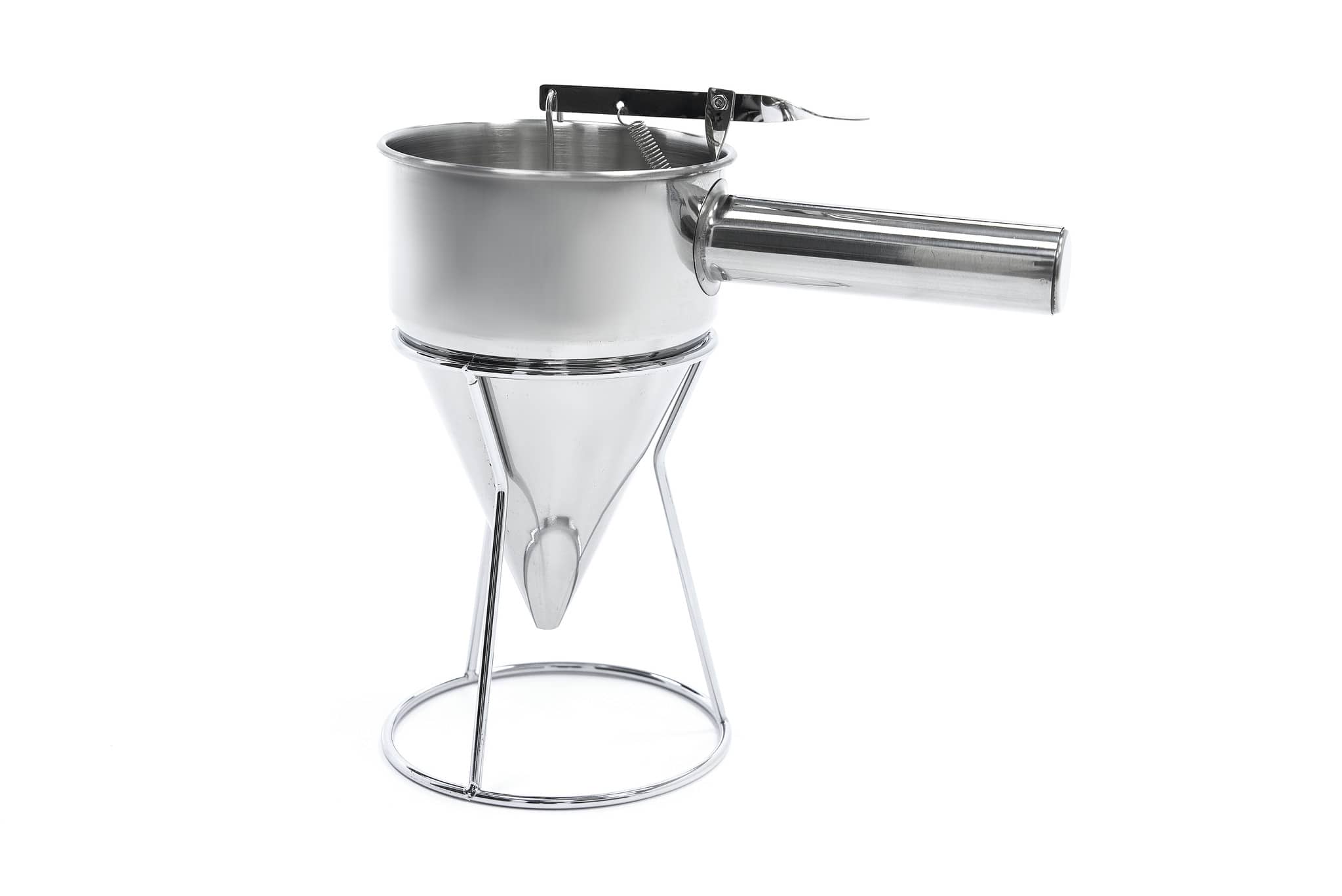 Batter Dispenser - 1,3L - Stainless Steel - incl Dosing Button — 2