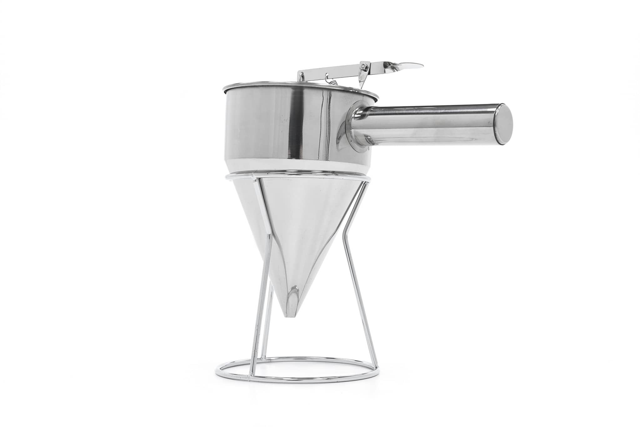 Batter Dispenser - 1,3L - Stainless Steel - incl Dosing Button — 5