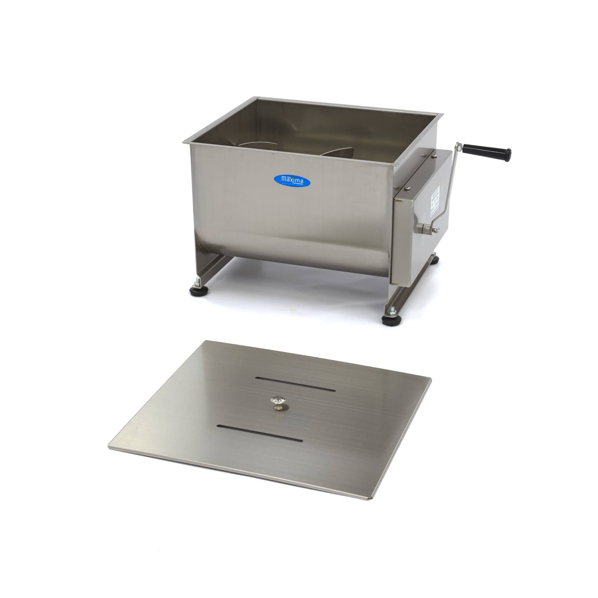 Meat Mixer - 40L - 35kg Meat - Double Axle - Manual — 5
