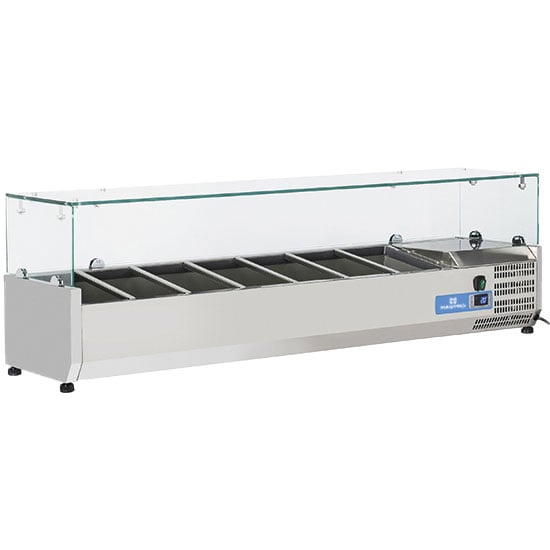 pan cooler 7x GN 1/4 h=150 mm, +2°/+8°C