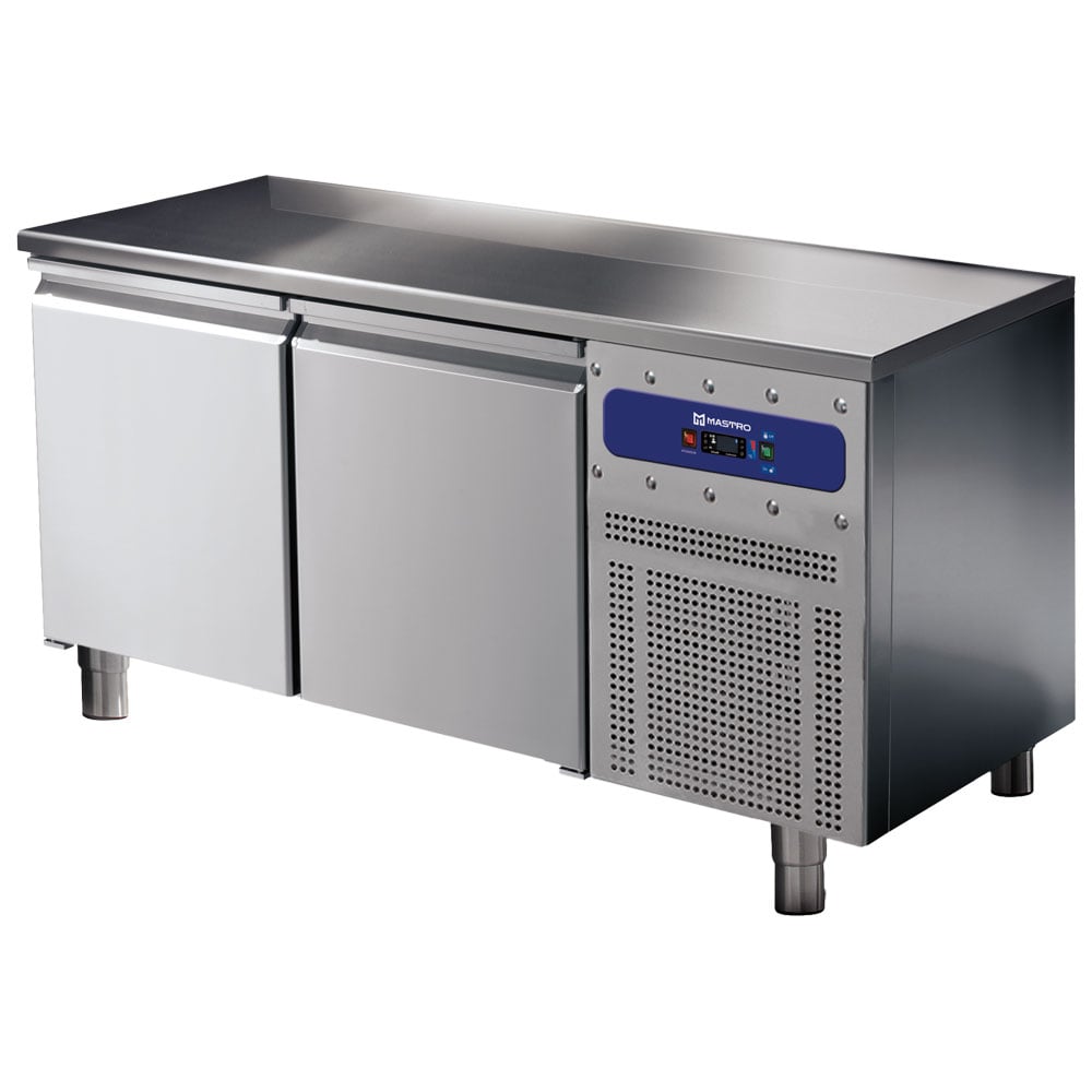 Refrigerated counter 2 doors GN 1/1, -2°/+8°C