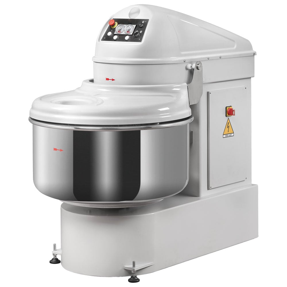 Spiral mixer 200 kg/300 litres, 2 speeds (spiral), with timer and bowl inversion