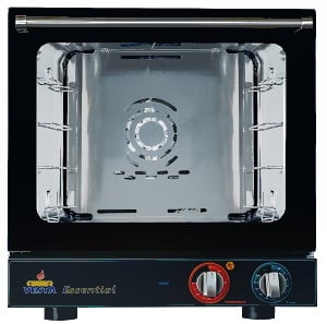 Cuptor profesional snack & food truck Vesta 0N0443M, 4 tăvi 450×340 mm, mecanic, Italia
