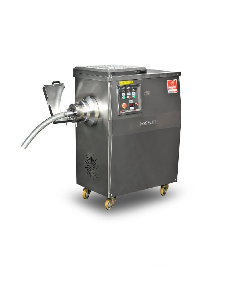 Mașină profesională de tocat carne inox Pimak BPKM.130S | 1500, 14,7 kW, 400V, Dim: 1400x720x1290 cm