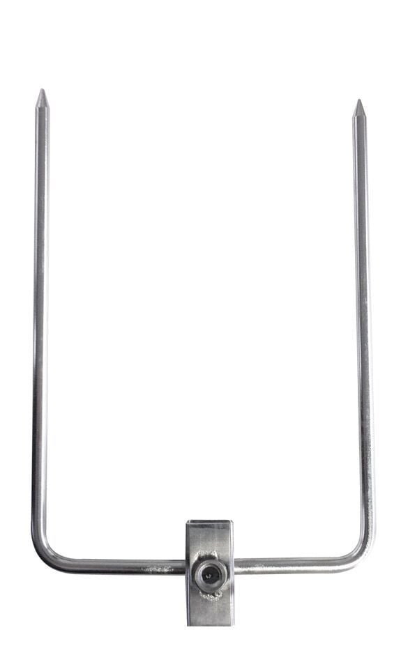Accesoriu pentru frigărui - 162 x 116 x 23 mm - oțel inoxidabil - compatibil cu seriile LGM și LEM - pentru ESMSM