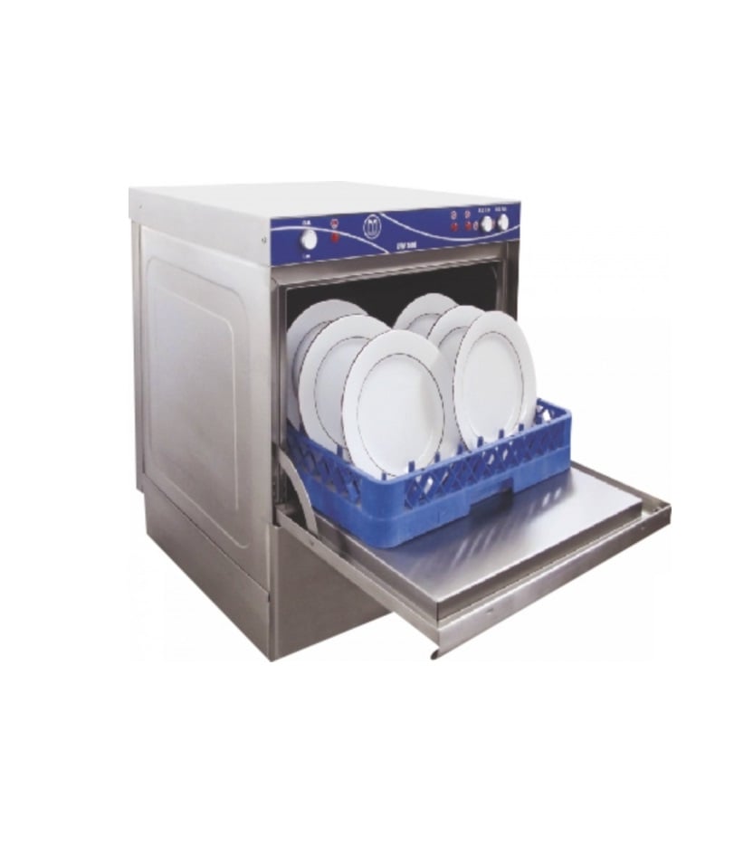 Mașină profesională de spălat vase și pahare HoReCa Pimak M036-B | 500, 400V, Dim: 60x60x82 cm